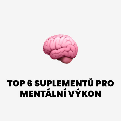 top 5 suplementů pro mentální výkon