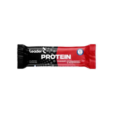 Leader Protein Bar - Yoghurt, Strawberry & Raspberry